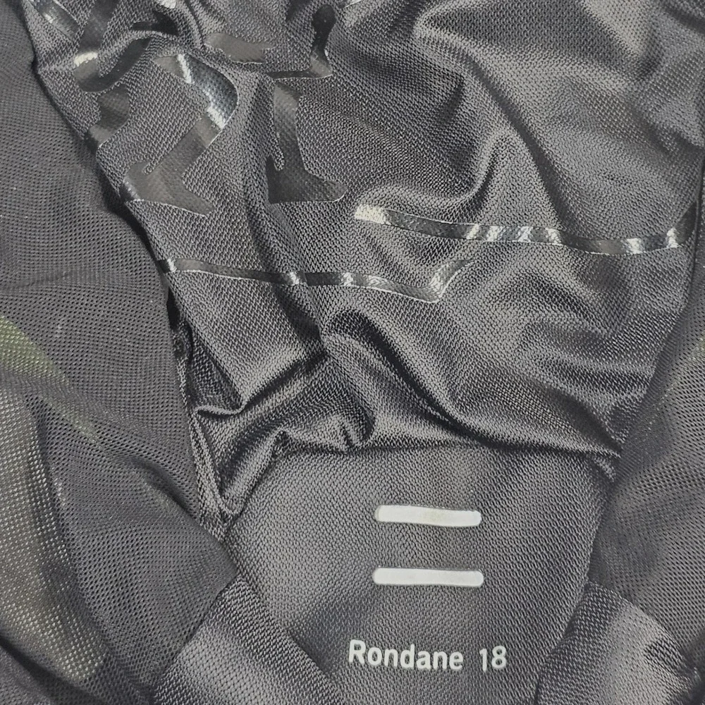 Bergans of Norway Rondane 18 Technical Backpack Black Neon Lime Green Hiking